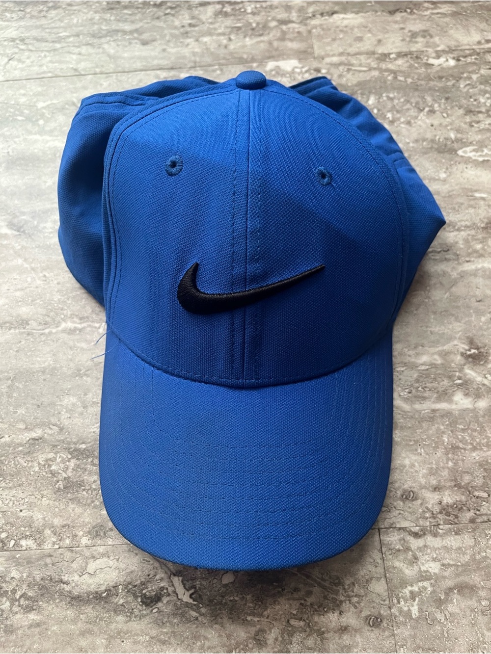 Nike Royal Blue Baseball Cap with Black Swoosh